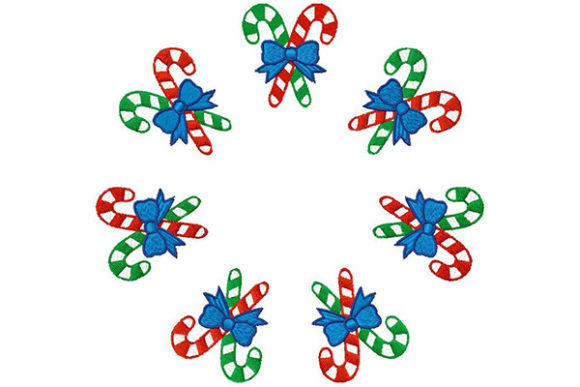 Candy Sticks in Circle Embroidery Review