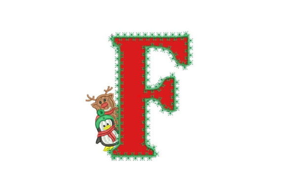 Christmas Letter F Review for Real Projects