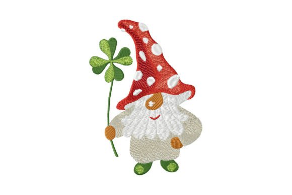 Funny Gnome Amanita: A Whimsical Nursery Staple That Stitches Well