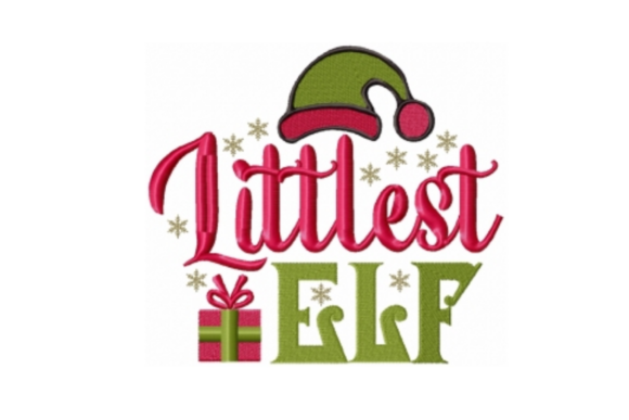 Littlest Elf: A Joyful, Practical Holiday Embroidery Design