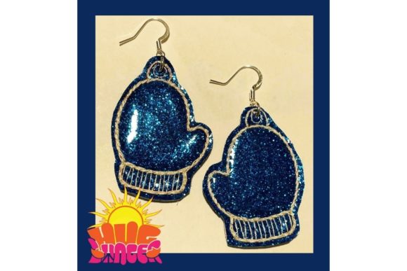 Mitten Earrings: Cozy Holiday Embroidery Design Review